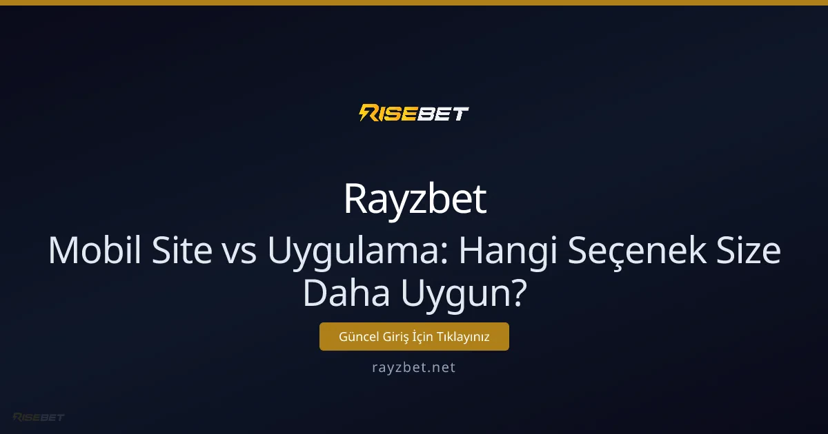 Mobil Site vs Uygulama: Hangi Seçenek Size Daha Uygun?